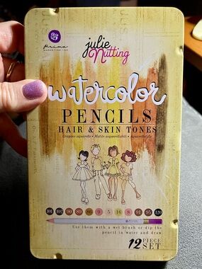 PRIMA Julie Nutting Watercolor Pencils - Hair & Skin Tones